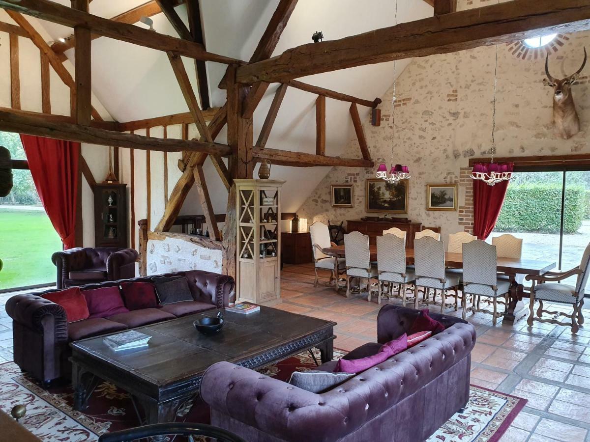 Domaine De Grand-Pas Villa Vernou-en-Sologne Exteriör bild